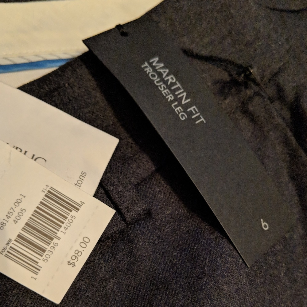Banana Republic Wool Martin Fit